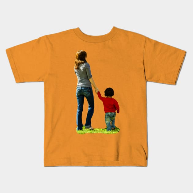 Just a walk in the Park Kids T-Shirt by dalyndigaital2@gmail.com